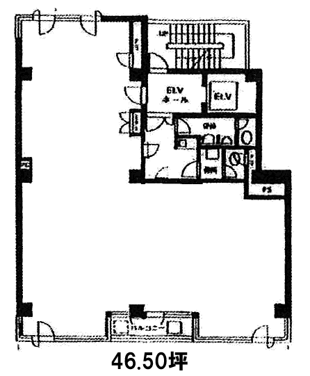 堀川ビル2F 間取り図