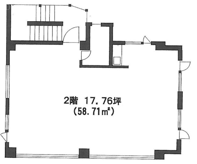 TS原宿第3ビル2F 間取り図