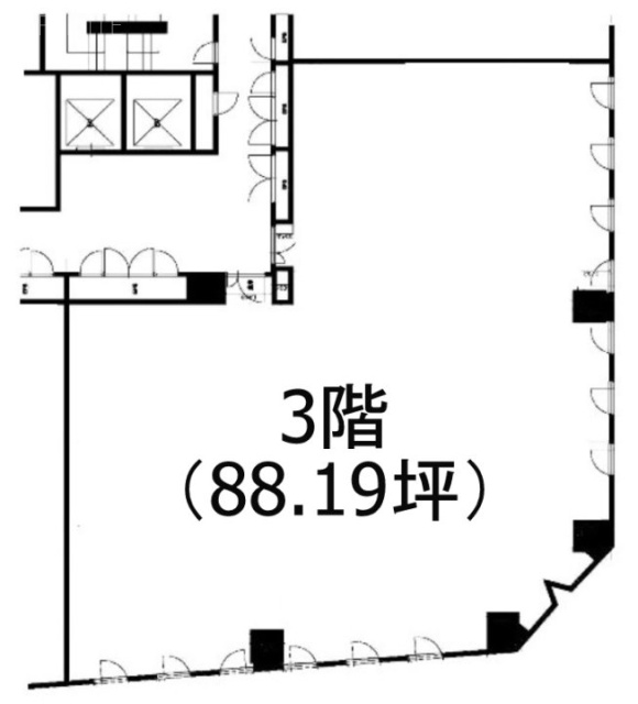 下谷(したや)ビル3F 間取り図