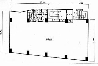 TTS南青山ビル3F 間取り図