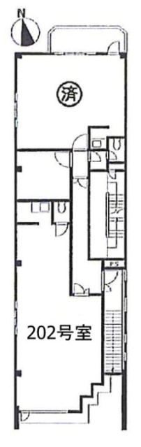 第一関ビル202 間取り図