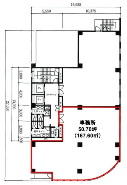 第2キンズメンビル202 間取り図