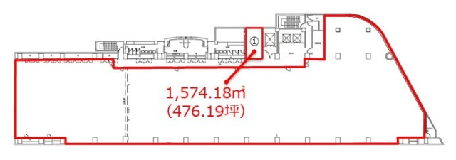 西葛西3丁目ビル5F 間取り図