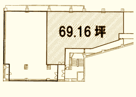 高田馬場OCビルB1F 間取り図