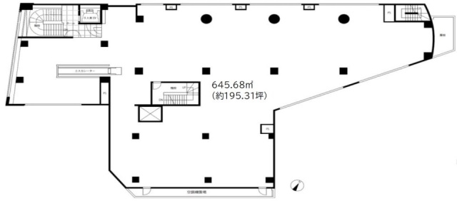 ヨシザワプラザビル1F 間取り図