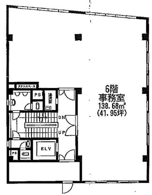 小浦第一ビル6F 間取り図