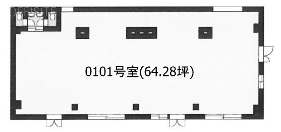 スウィング242ビル0101 間取り図