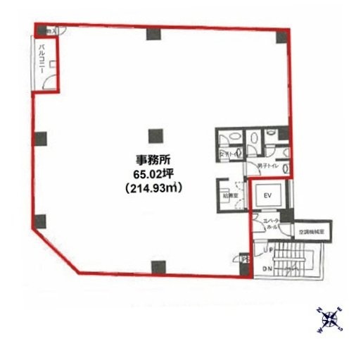 フローラビル7F 間取り図