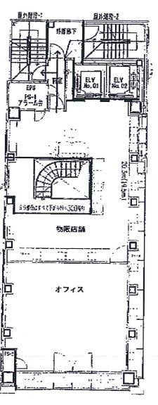 アソルティ銀座花椿通ビル7F 間取り図