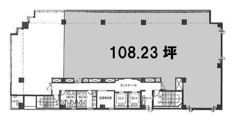 新横浜第3東昇ビル8F 間取り図