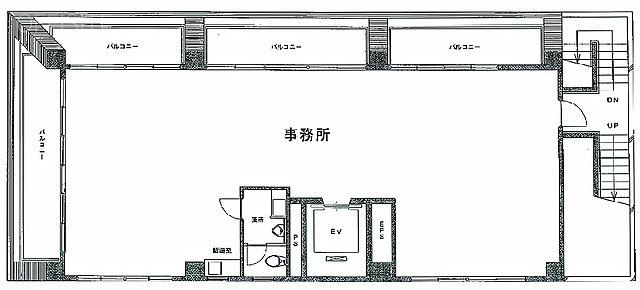 BRICK GATE 茅場町7F 間取り図