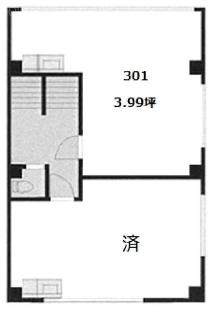 総合経営ビル301 間取り図