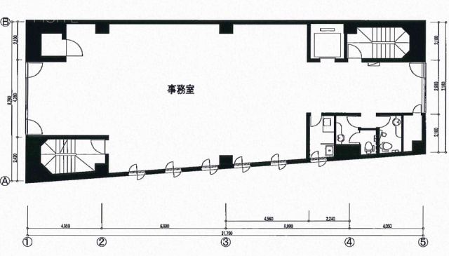 東京堂錦町ビル8F 間取り図