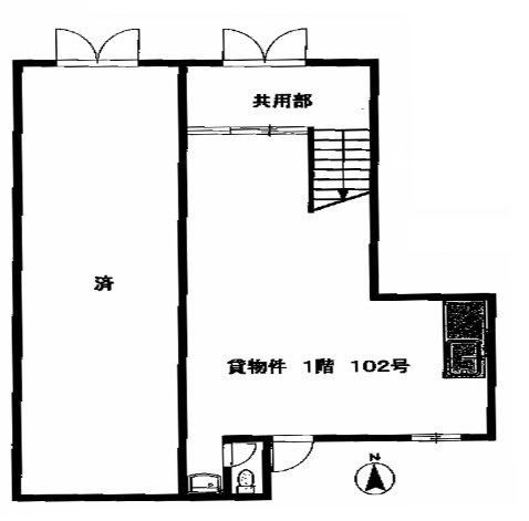 渋澤ビル102 間取り図