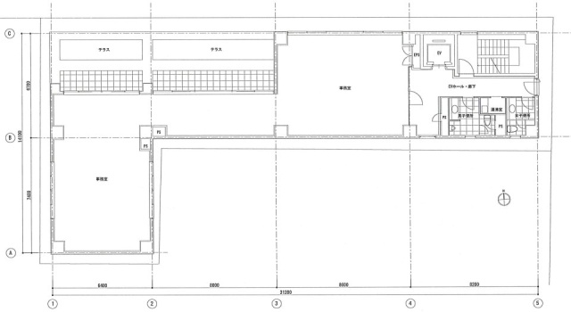 三田シティプラザ5F 間取り図