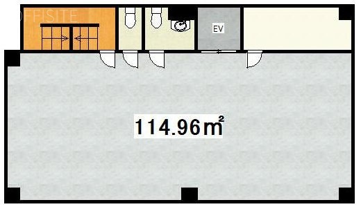 SBH青山通りビル9F 間取り図