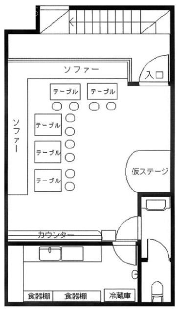 ベストビルB1F 間取り図