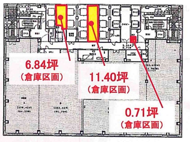 明治安田生命さいたま新都心ビル11F 間取り図