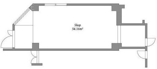 アーバネックス早稲田ビル2F 間取り図