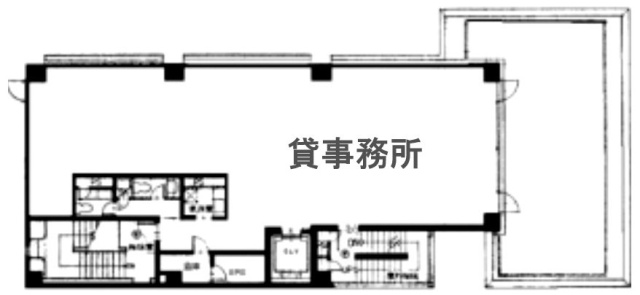 渋谷董友ビルⅤ5F 間取り図