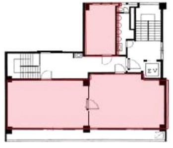 第8高畠ビル7F 間取り図