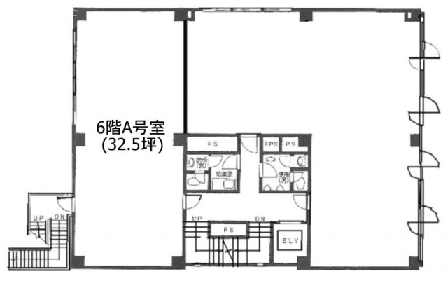 第三協栄ビルA 間取り図