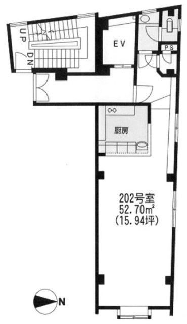 斉藤ビル202 間取り図