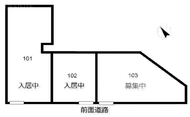 カーサケイワイNo.2103 間取り図