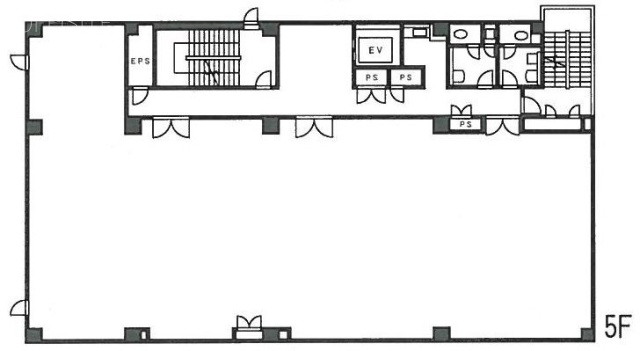 御茶ノ水駅前ビル5F 間取り図