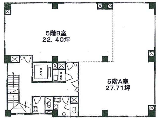 西新橋企画ビルB 間取り図