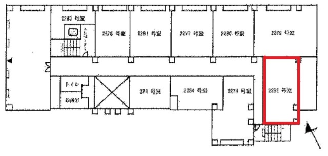 ニューステイトメナー2282 間取り図