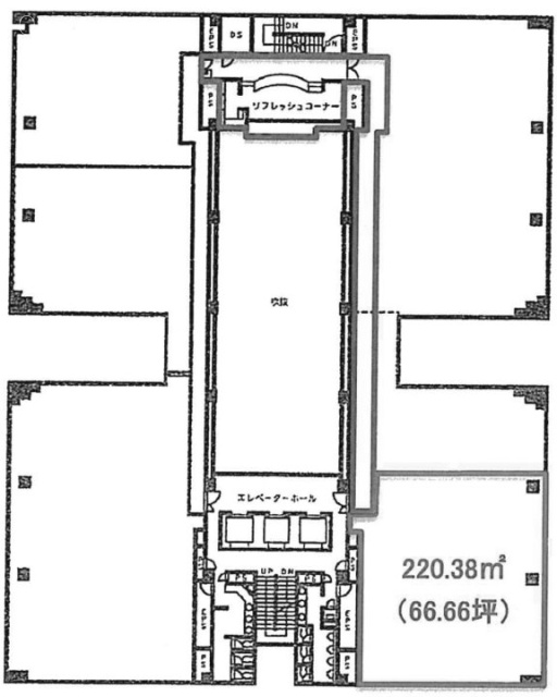 N&Fビル12F 間取り図