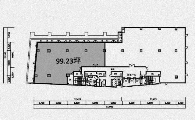 東急不動産恵比寿ビル602 間取り図