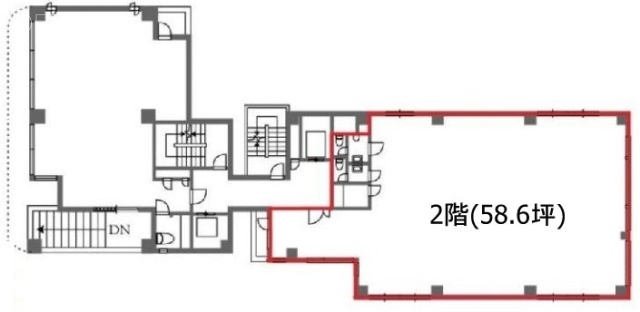 神宮外苑ビル1号館201 間取り図