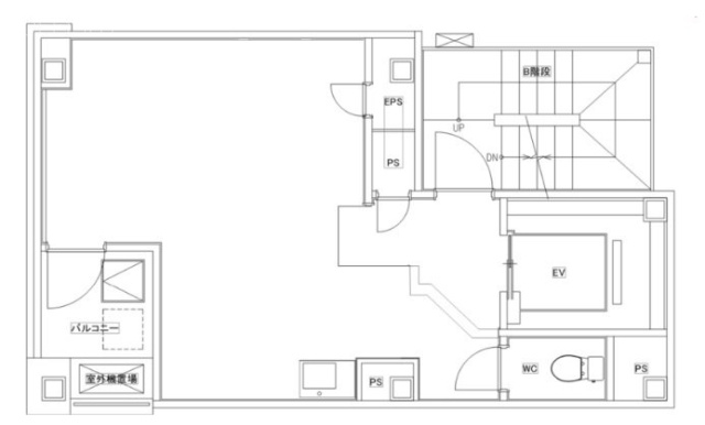 GM九段下7F 間取り図