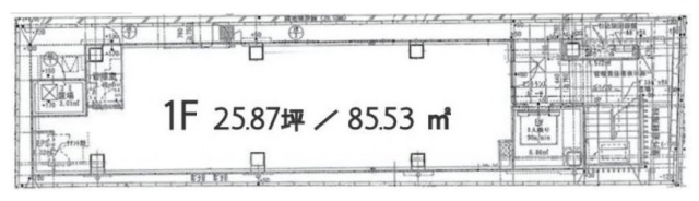 TWG日本橋イーストⅡ1F 間取り図