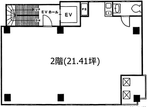 リベラ茅場町2F 間取り図