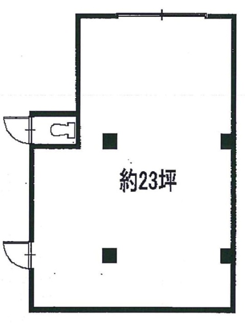 武藤(ムトー)ビル1F 間取り図
