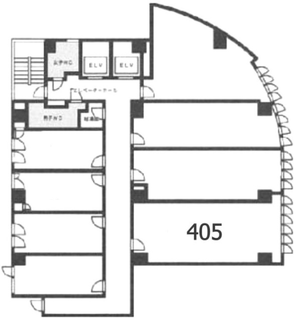 恵比寿ファイブビル405 間取り図