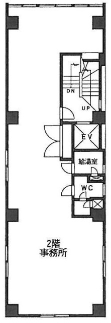 DK共同2F 間取り図