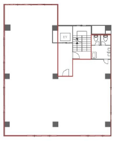 KN鶴見ビル301 間取り図