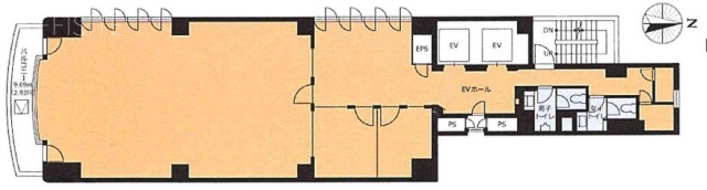 VORT京橋Ⅱ3F 間取り図