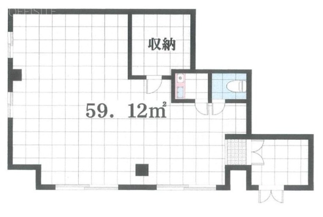 石原ビル1F 間取り図