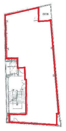 ユニ道玄坂ビル4F 間取り図