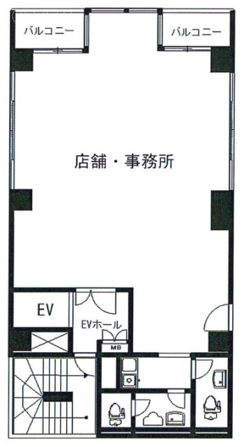 日興ビル3F 間取り図