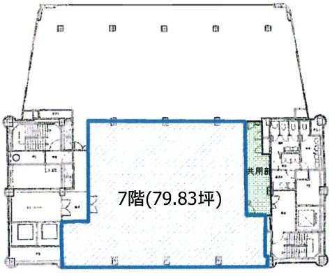 サンタワーズセンタービル7F 間取り図