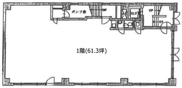 東日本橋さかえやビル1F 間取り図