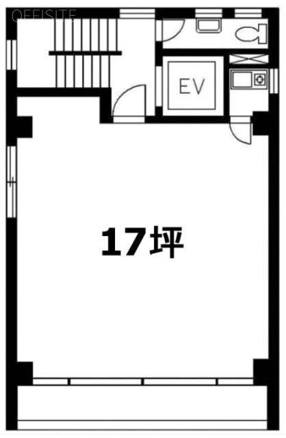 フクモトビル5F 間取り図