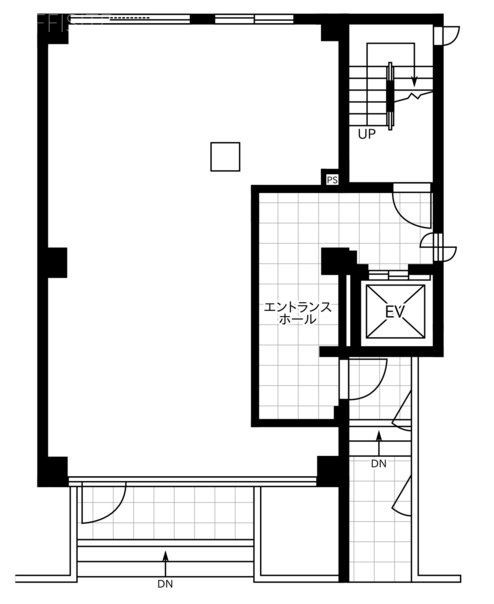 パシフィック青山1F 間取り図