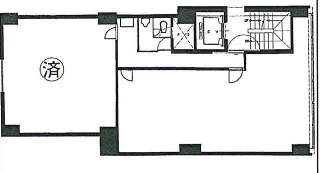 林ビル6F 間取り図